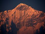 216 Nilgiri North Close Up At Sunrise From Kagbeni